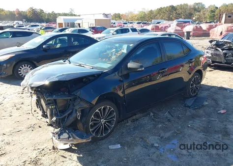 2014 Toyota Corolla S Plus z USA, uszkodzony, nr VIN 2T1BURHE8EC042401